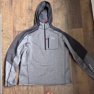 L.L. Bean Gray and Black Lightweight Jacket
